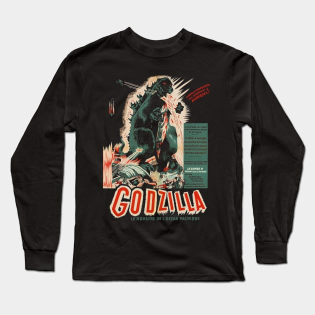 Le Gojira Long Sleeve T-Shirt by snyders6dogrecipe